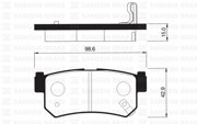Sangsin brake S * * * 1